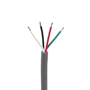 REMINGTON INDUSTRIES 24 AWG 4 Conductor CMG Communication Cable, 300V, Unshielded, 50 ft Length CMG2404-50